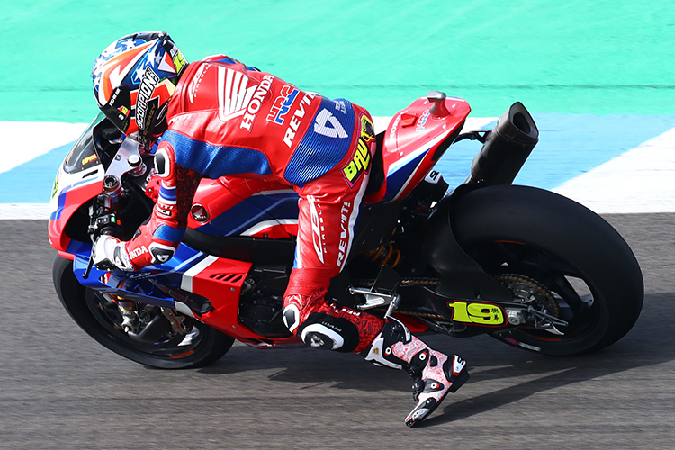 Alvaro Bautista in Jerez