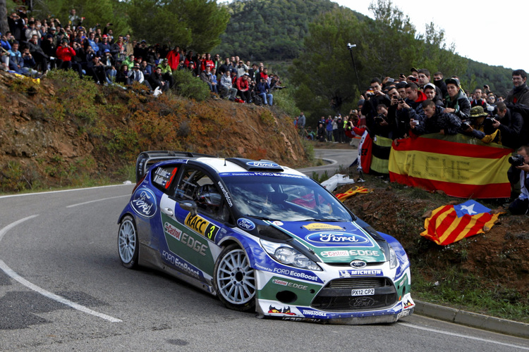 Jari-Matti Latvala bei seiner letzten Ford-Dienstfahrt