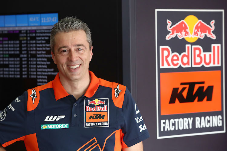 KTM-Teammanager Francesco Guidotti zog beim Catalunya-GP eine durchwachsene Bilanz