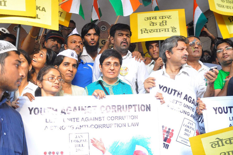 Die Inder haben von der Korruption die Nase voll