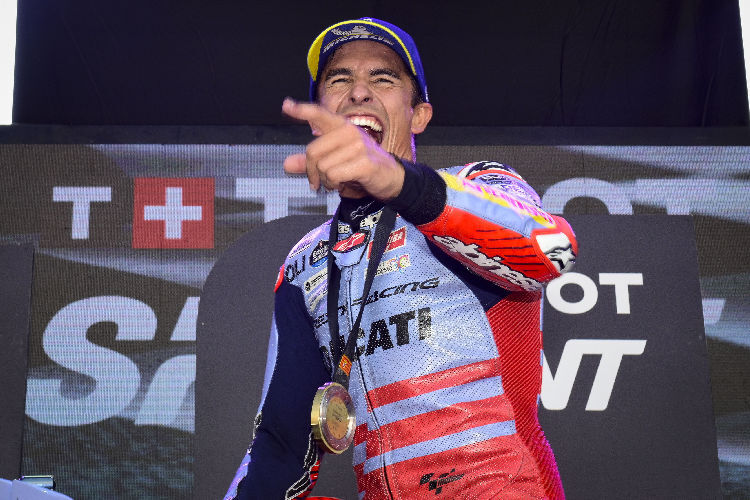 Erster Sieg seit Oktober 2021: Marc Márquez feiert in Aragón vor seinem Heimpublikum