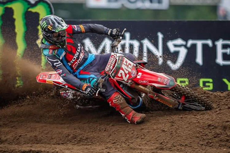 Tim Gajser gewann den zweiten Lauf in Frauenfeld (Schweiz)