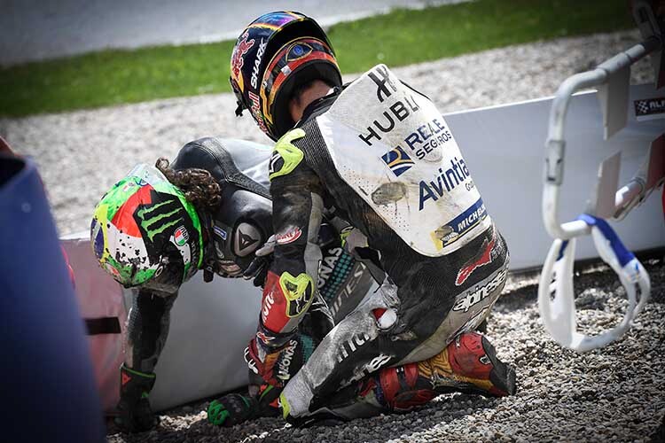 Nach dem verheerenden Crash: Zarco und Morbidelli