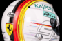 Der neue Helm von Sebastian Vettel
