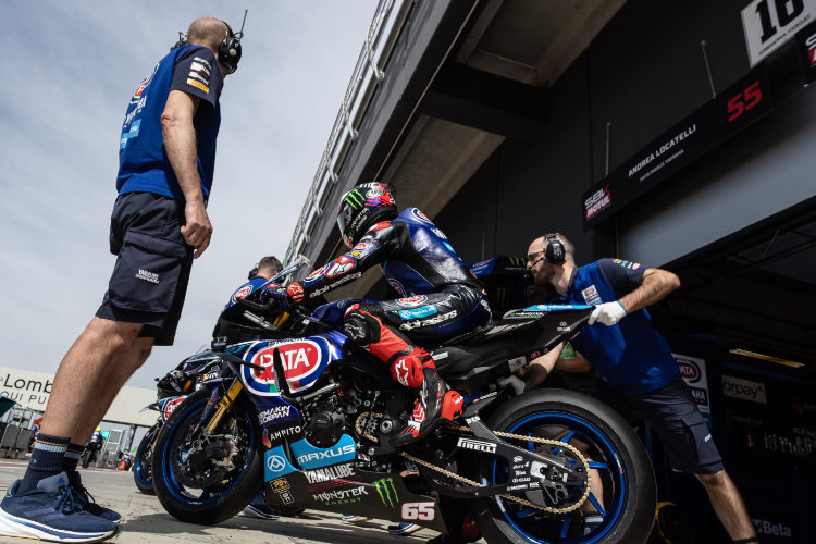 Jonathan Rea fuhr in Cremona erstmals mit dem neuen Chassis