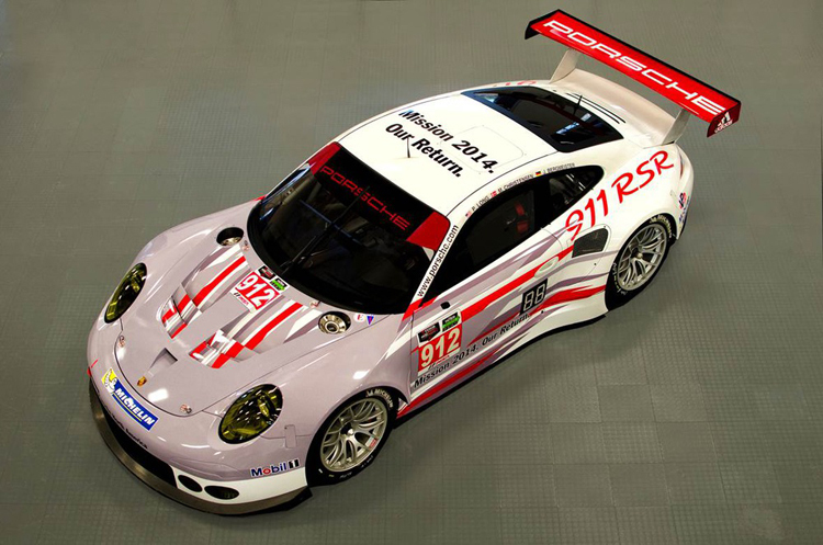 So sieht der Werks-Porsche RSR bei den 24h Daytona aus