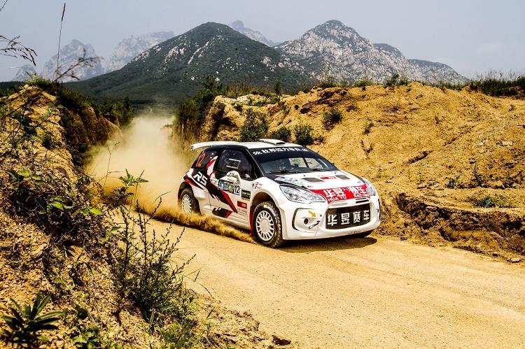 Manfred Stohl im Citroën DS3 in China