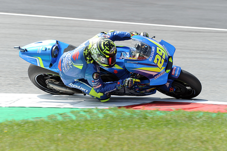 Andrea Iannone auf der Suzuki GSX-RR