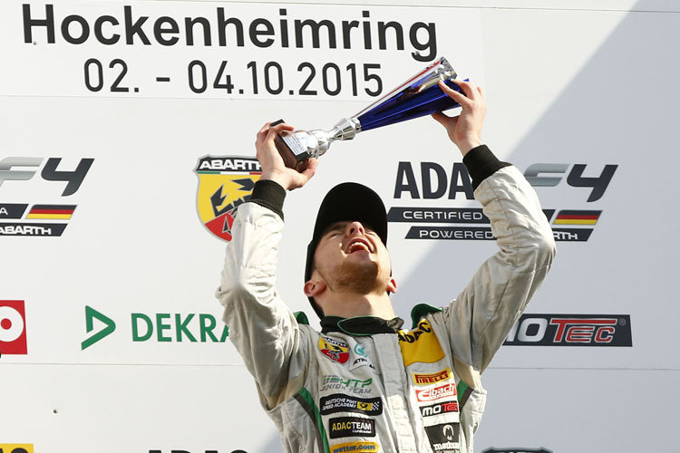 Marvin Dienst krönte sich mit seinem Sieg im ersten Hockenheim-Lauf zum ersten Formel-4-Champion der Geschichte