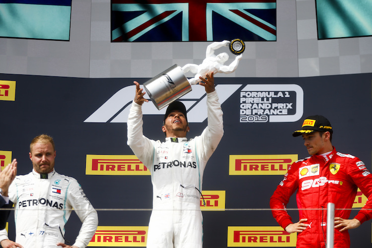 Sieg für Hamilton, Bottas und Leclerc wirken zerknirscht