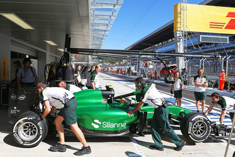 Caterham in Sotschi: War das der letzte Einsatz des Formel-1-Teams?