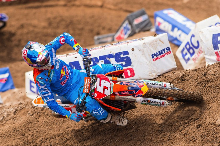 Ryan Dungey dominierte die Supercross WM, wurde Weltmeister und siegte auch in Las Vegas