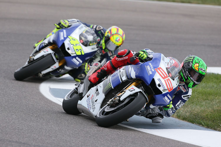 Jorge Lorenzo vor Valentino Rossi: In Silverstone vor den schnellen Hondas?