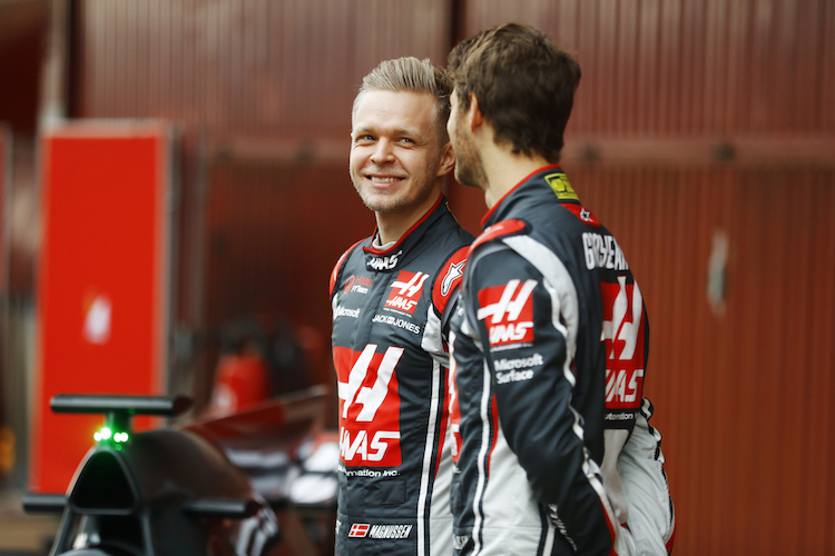 Kevin Magnussen und Romain Grosjean