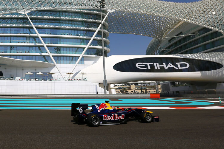 Daniil Kvyat startet in Abu Dhabi von der Pole Position