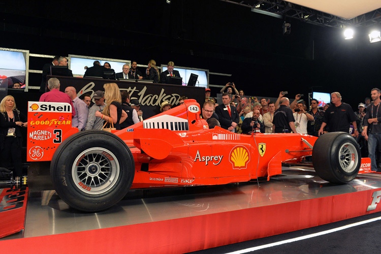 Michael Schumachers Ferrari F300 aus der Saison 1998