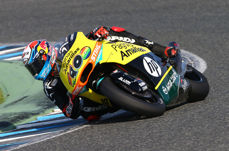 Alex Rins auf der Kalex des Pons-Teams in Jerez