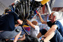 Das Team Besenyei mit dem Lycoming-Motor