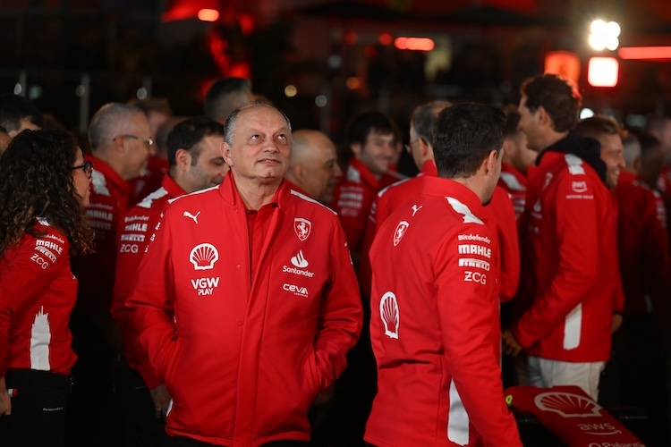 Ferrari-Teamchef Fred Vasseur: «Wir wollten die Saison positiv beenden»