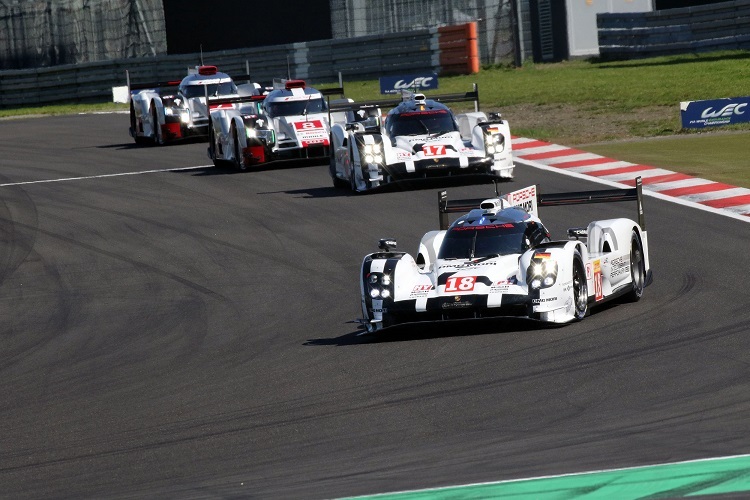 Porsche und Audi kämpfen um den Sieg bei den 6 Stunden vom Nürburgring