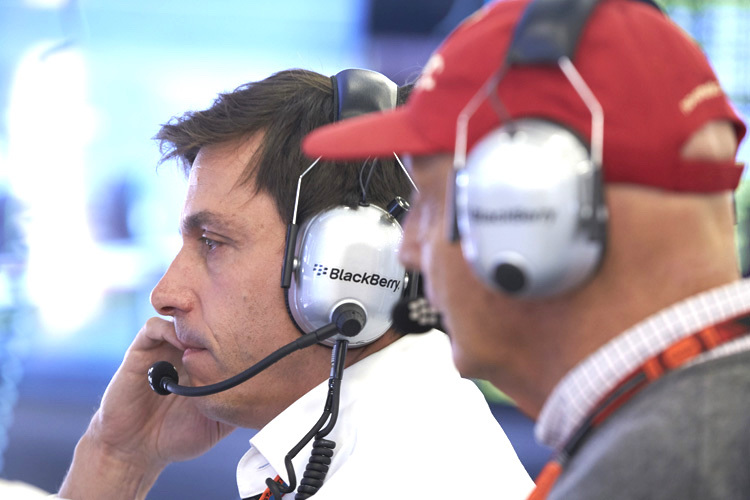 Toto Wolff und Niki Lauda