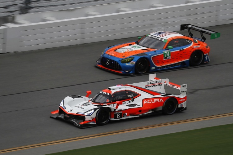 Der Acura DPi von Juan Pablo Montoya in Daytona