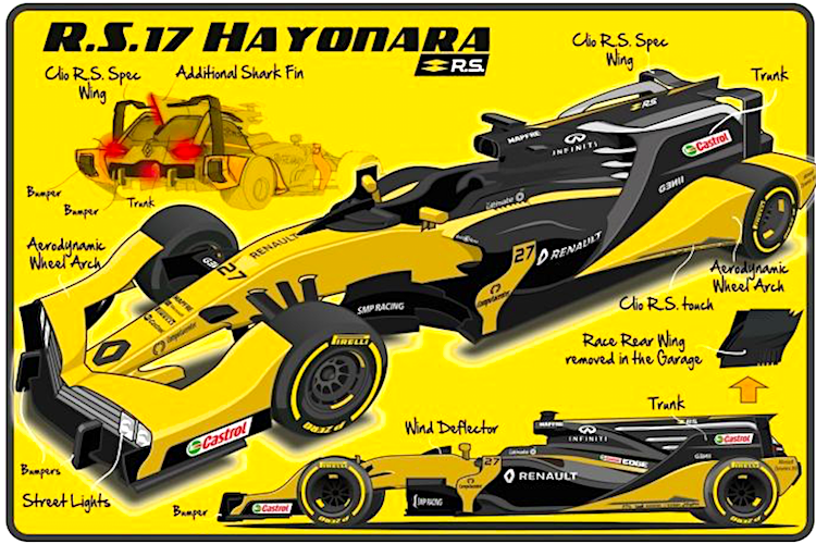 Der Hayonara – ein Formel-1-Renner für die Strasse