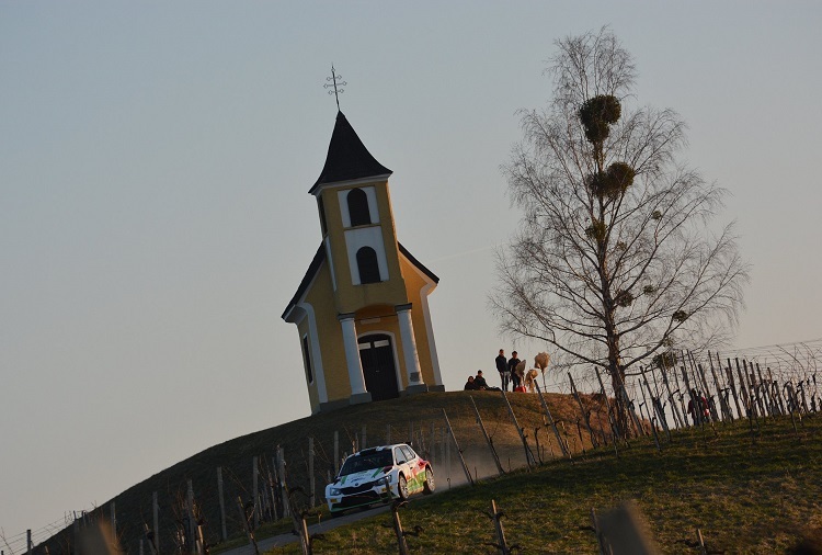 Gaststarter Marijan Griebel bei der Rebenland-Rallye