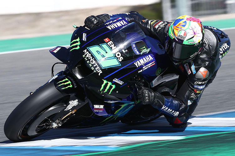 Franco Morbidelli beim Jerez-Test