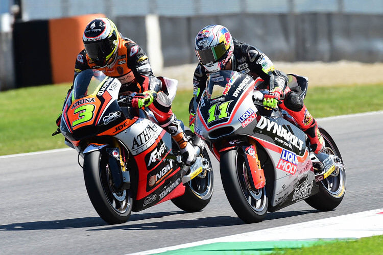 Simone Corsi (3) und Sandro Cortese (11)