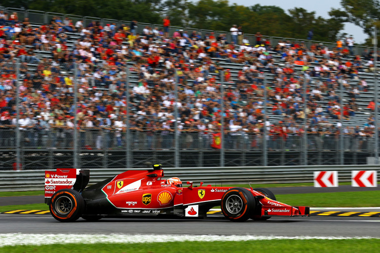 Kimi Räikkönen im freien Training von Monza