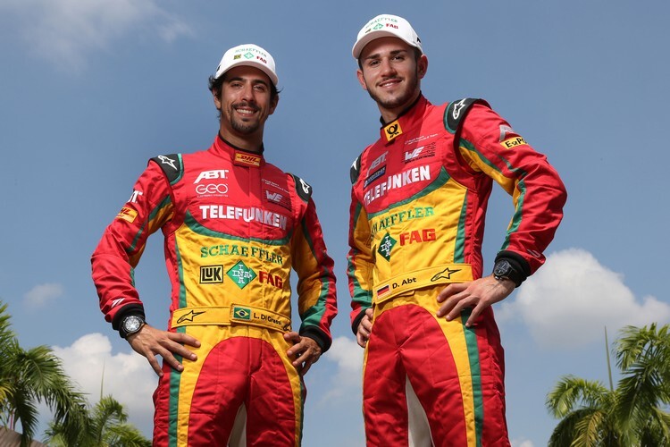 Lucas di Grassi und Daniel Abt