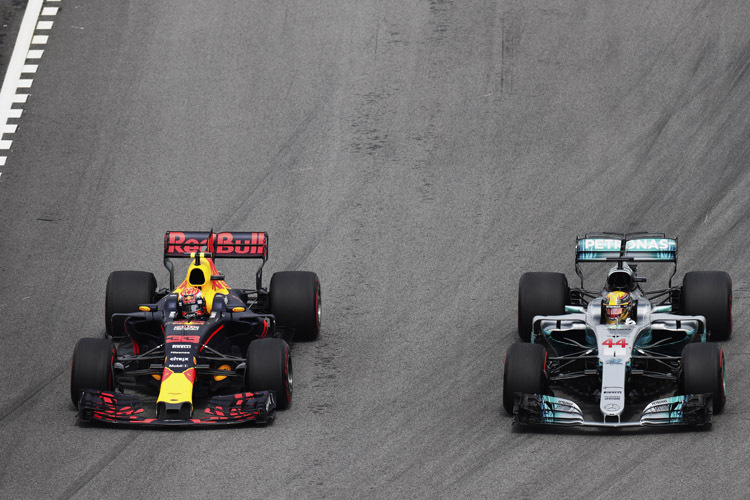 Lewis Hamilton wollte im Duell mit Max Verstappen nicht zu viel riskieren
