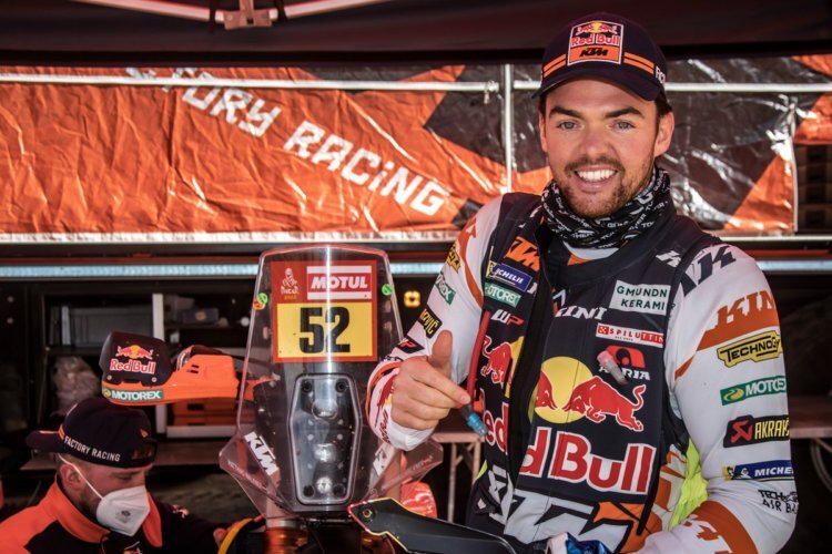 Matthias Walkner ist neuer Leader der Dakar 2022