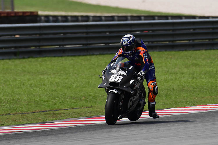 Miguel Oliveira beim IRTA-Test in Malaysia