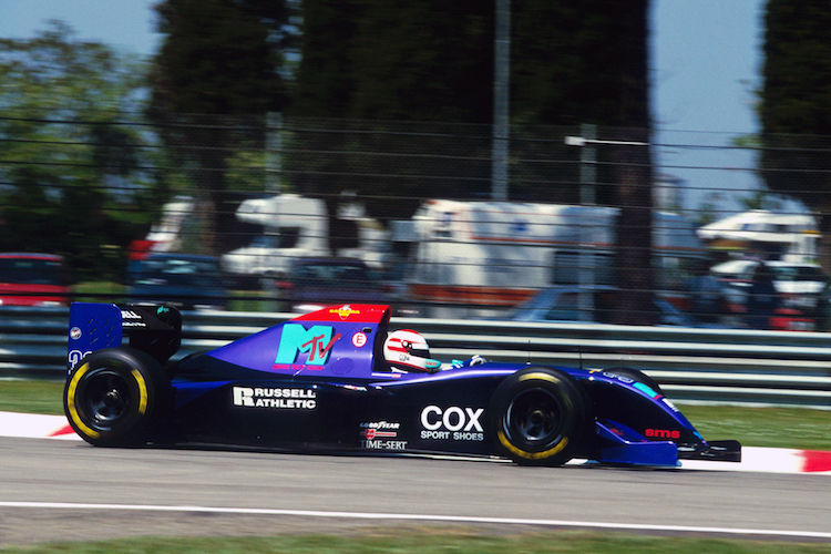 Mit Simtek 1994 in der Formel 1