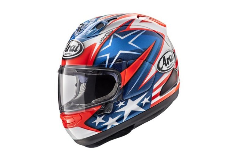 So sieht die Helm-Replika von Nicky Hayden aus