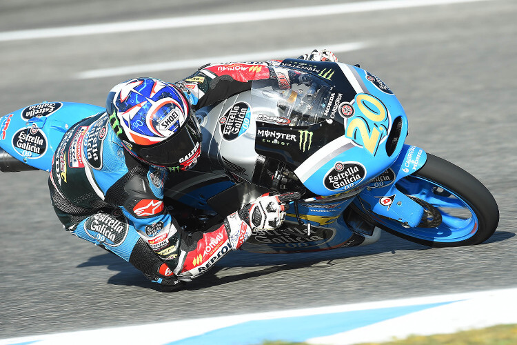 Fabio Quartararo auf der Honda des Teams Estrella Galicia 0,0