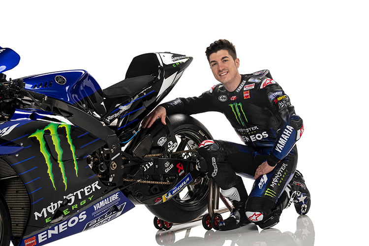 Maverick Viñales im 2021-Design