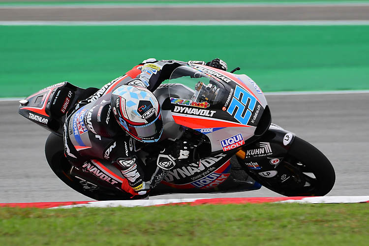 Marcel Schrötter in Sepang