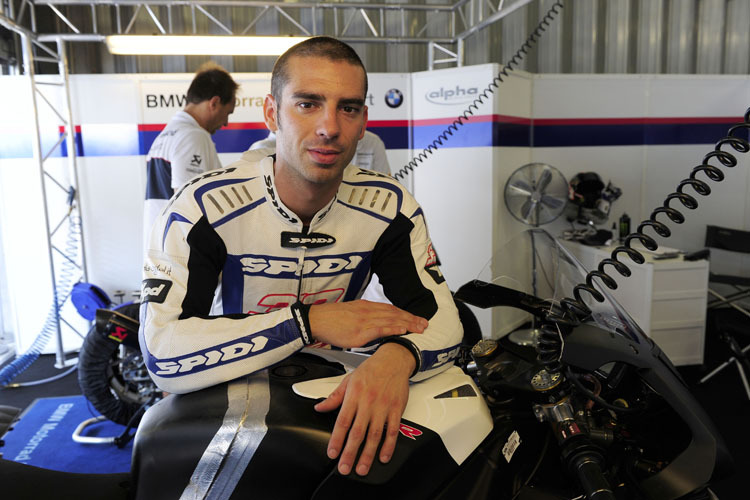 Marco Melandri beim Portimao-Test