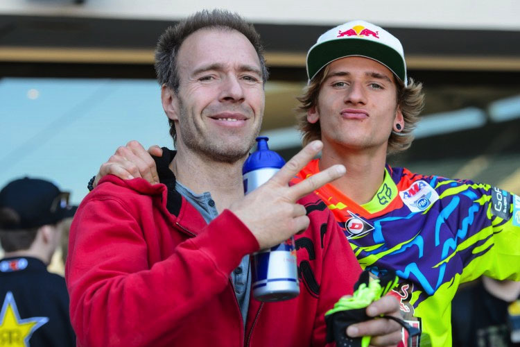 Heiko Klepka (links): Immer an der Seite von Ken Roczen