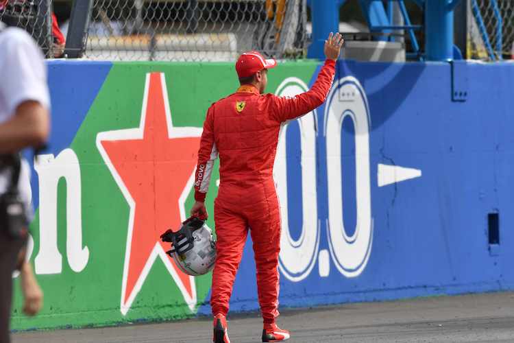 Sebastian Vettel 2018 in Monza