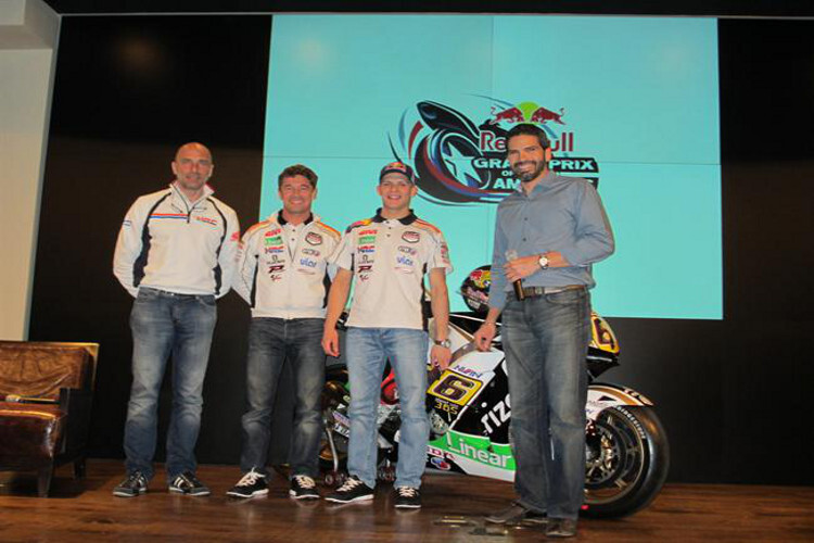 Livio Suppo, Lucio Cecchinello und Stefan Bradl