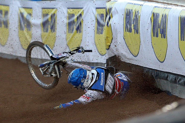 Nicki Pedersen stürzte in Horsens gleich zweimal