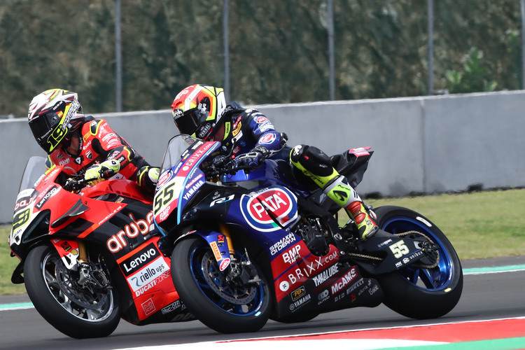 Andrea Locatelli kämpfte im Rennen am Samstag um das Podium