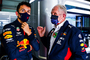 Dr. Helmut Marko mit Schützling Alex Albon