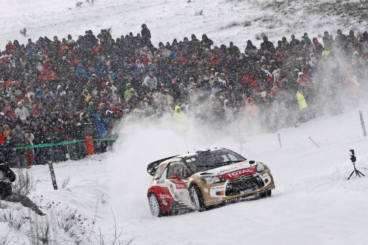 Achte Bestzeit für Sébastien Loeb