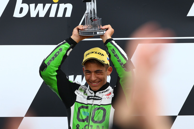 Enea Bastianini: Mit 16 Jahren schon zweimal GP-Zweiter 2014