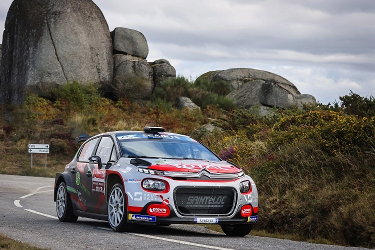 Marijan Griebel bei der Rallye Fafe Montelongo